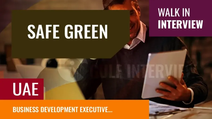 Business Development Executive Interview - Dubai, UAE