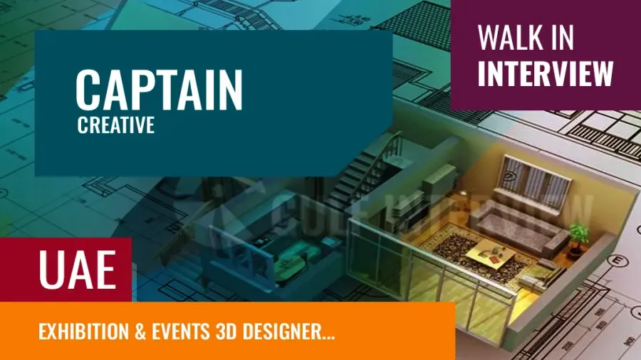 3D Designer Interview– Events & Exhibitions: Hiring in Dubai!