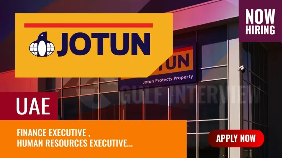 Jotun Middle East Jobs UAE – Vacancies, Application Process
