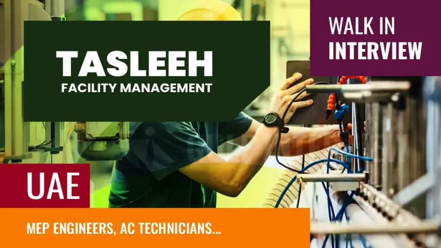 Tasleeh Facility Management Interview in Dubai – August 6, 2025