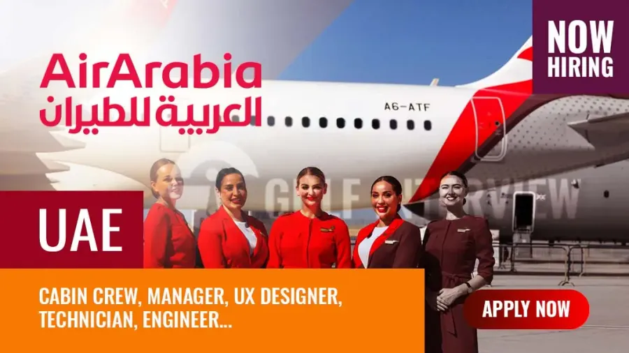 Air Arabia Jobs, Soar High in Sharjah: New Job Openings 2024