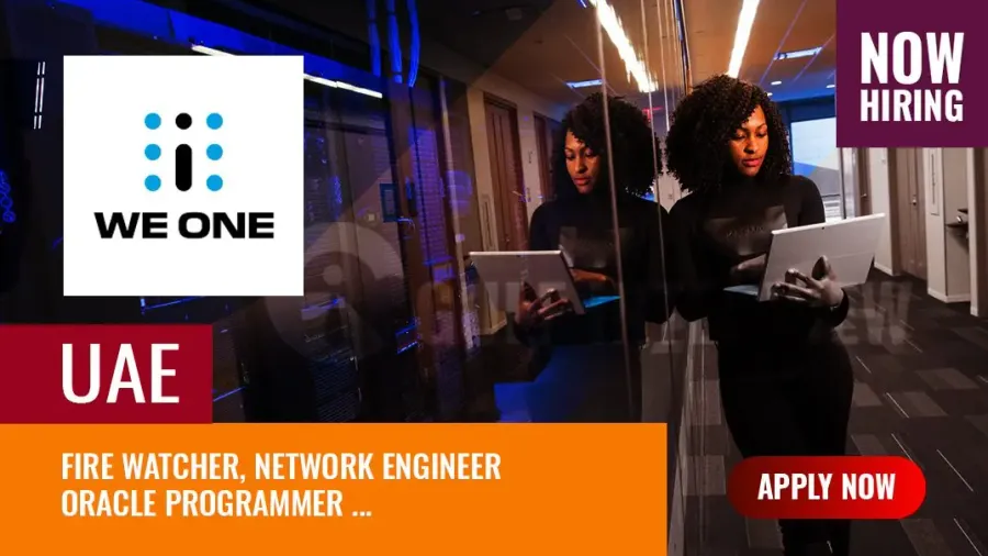 We One Careers 2024, Most Recent Job Openings at We One UAE