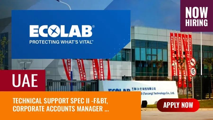 Ecolab Jobs UAE: Vacancies, Salaries, and How to Apply in 2025