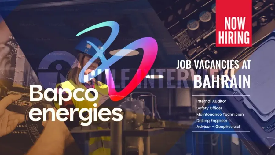 Bapco Upstream Careers 2024, Multiple Vacancies at Bapco Upstream