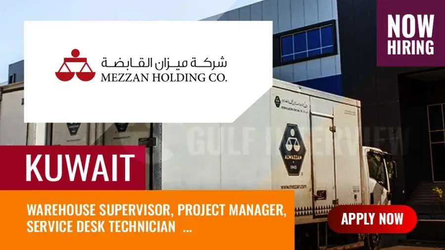 Mezzan Foods Jobs Kuwait, Most In-demand Vacancies