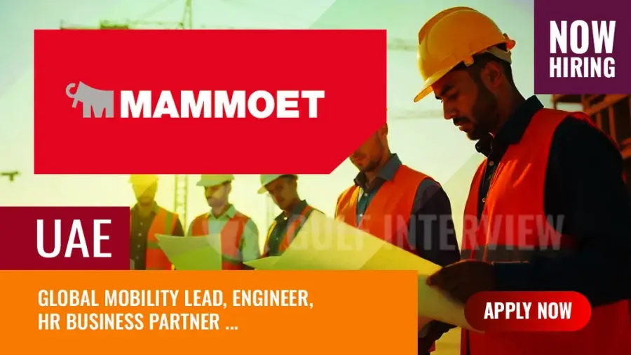 Mammoet Vacancies Dubai, Newly Reported Jobs in UAE