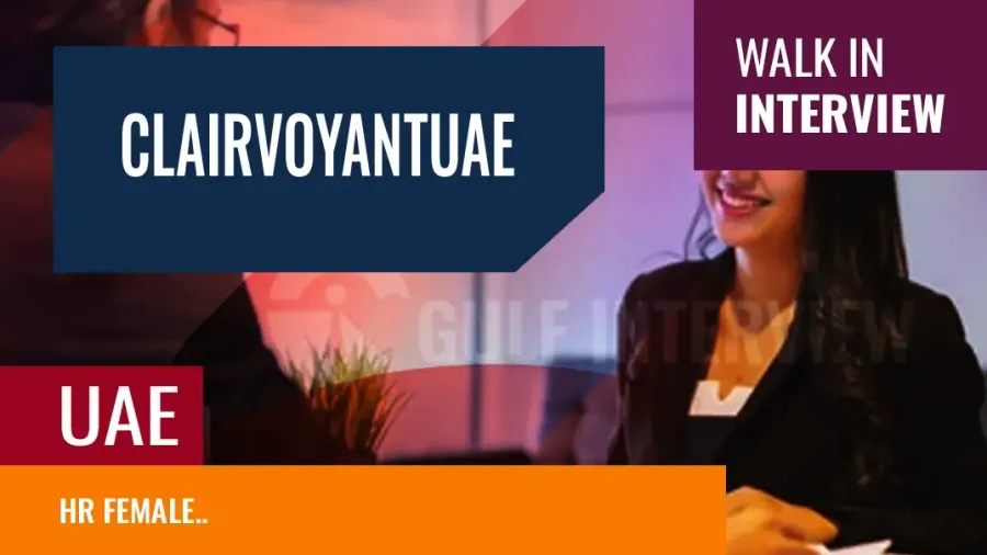HR Executive(Female) Walk-in Interview In Dubai, July 14 to 17