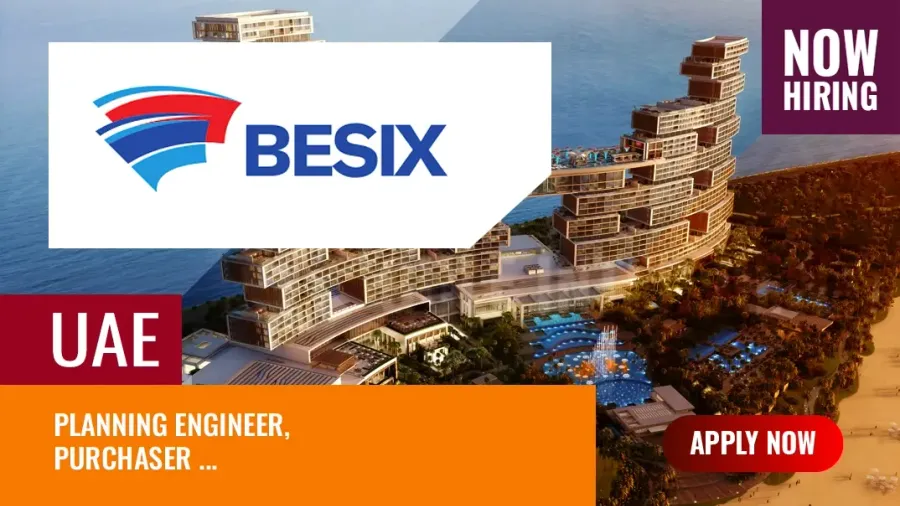 Besix Jobs UAE, Vacancies for Engineer and Manager, Abu Dhabi