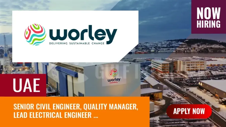 Worley UAE Vacancies, Apply for Engineer and Manager Posts