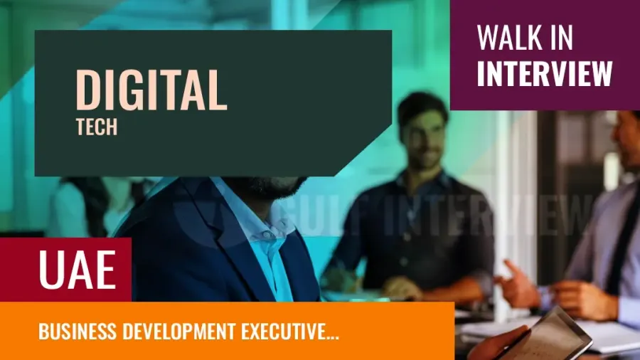 Digitel Tech FZE Hiring Business Development Executive in Dubai