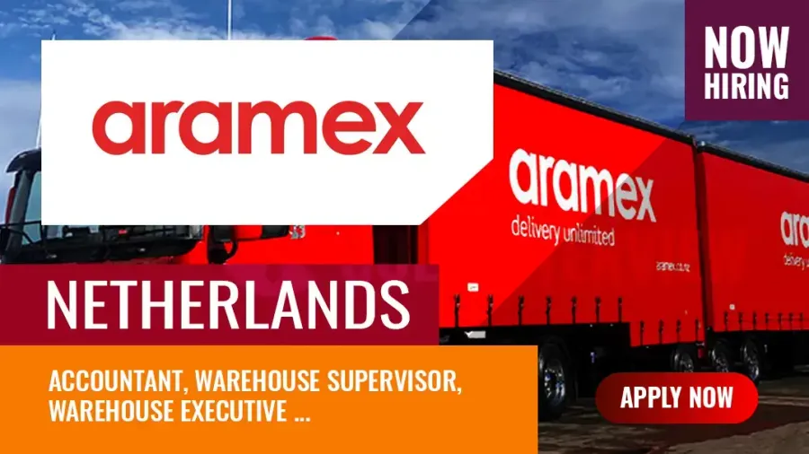 Aramex Jobs Netherlands, Apply for Jobs in the Logistics Sector