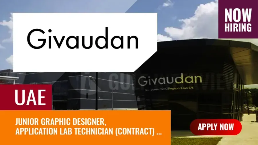 Givaudan Jobs UAE, Inviting Applications from Graduates