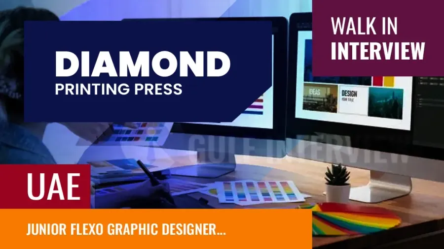 Junior Flexo Graphic Designer Vacancy – Diamond Printing Press