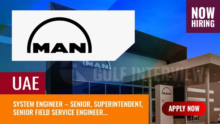 MAN Energy Solutions Jobs UAE – Reported Vacancies in Dubai