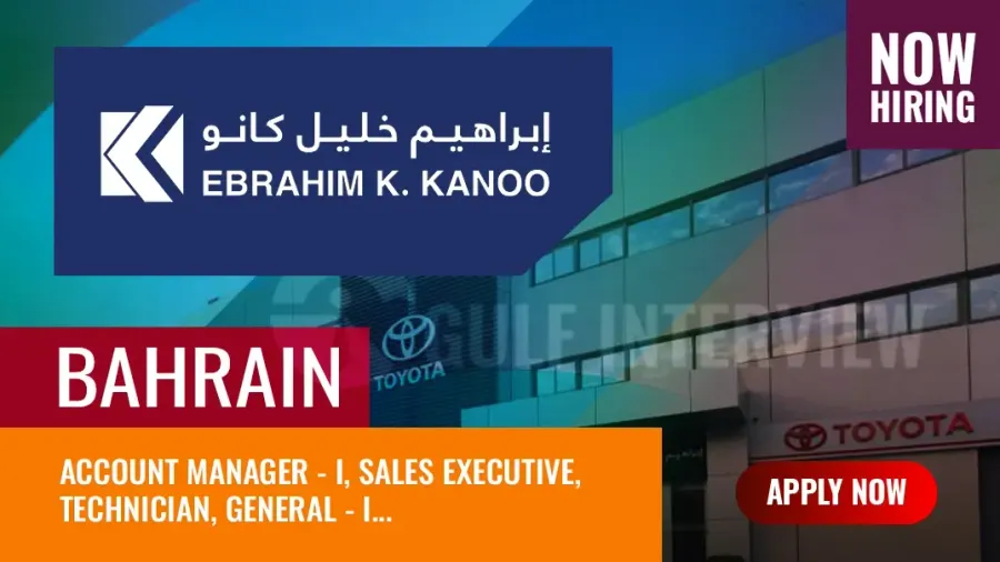 Ebrahim K. Kanoo Jobs Bahrain 2025: Openings & Career Insights