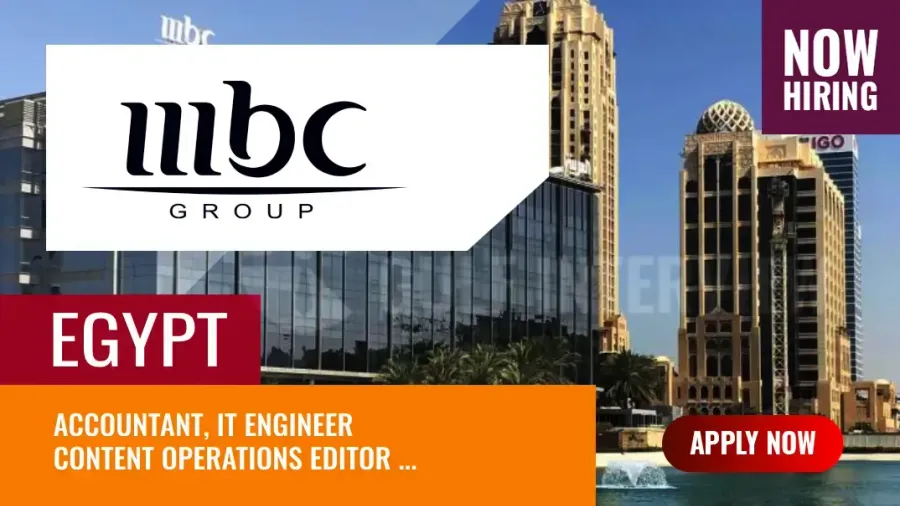 MBC Group Egypt Vacancies, Jobs at Media Broadcasting Firm
