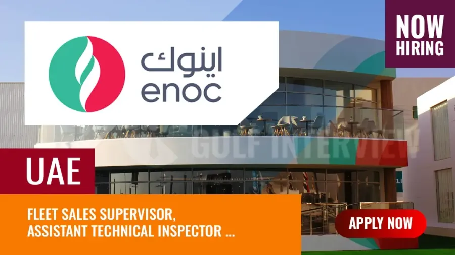 ENOC UAE Openings, Apply for the latest Job Vacancies
