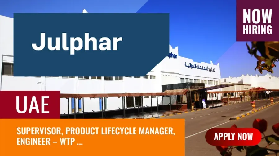 Julphar UAE Jobs, Latest Vacancies in Dubai and Ras Al khaima