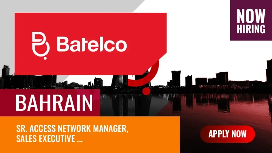 Batelco Jobs Bahrain, New Vacancies Reported in Manama