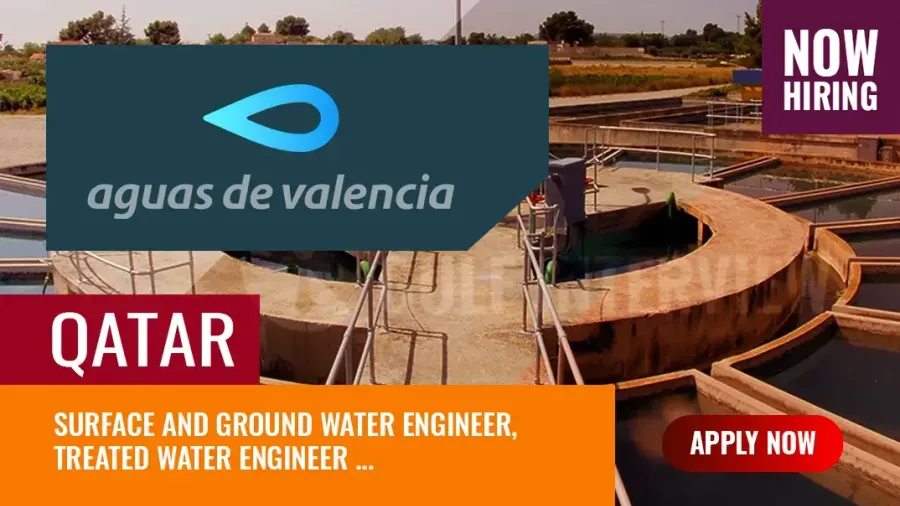 Aguas De Valencia Jobs, Apply for the New Vacancies in Qatar