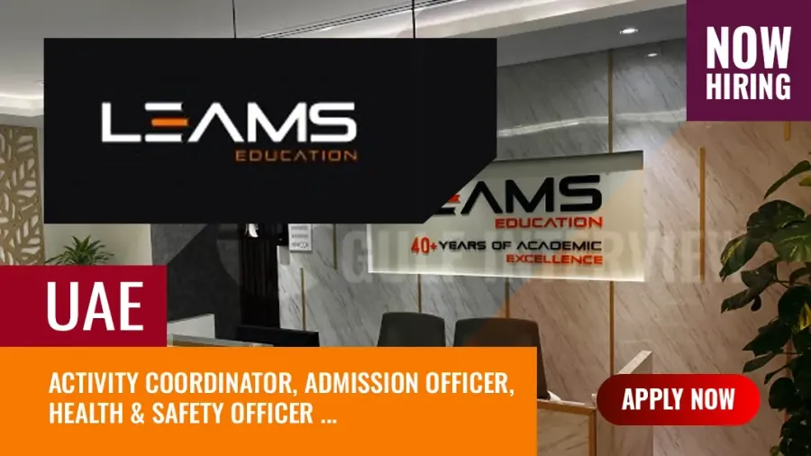 Leams Education Jobs UAE, Teaching Job Vacancies Dubai