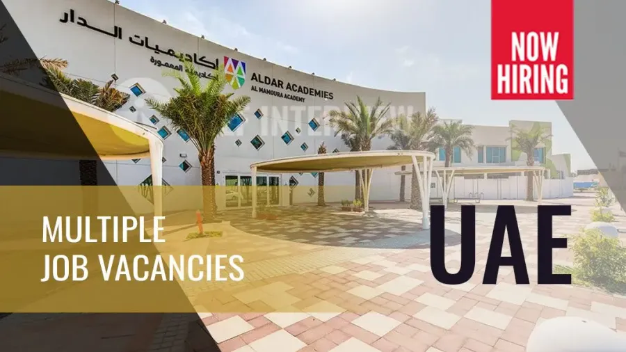 Job Vacancies for Managers, Teachers, and Executives at UAE Aldar Education