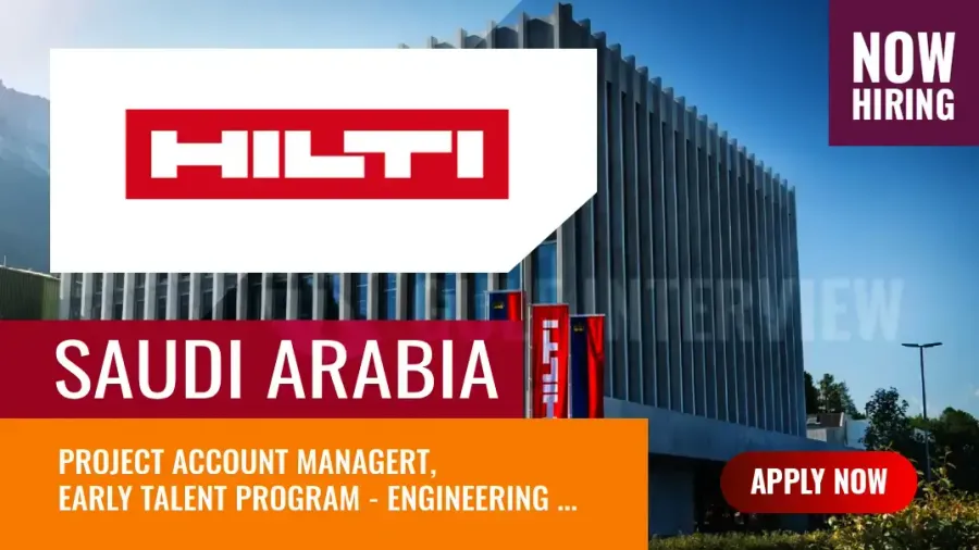 Hilti Jobs Saudi Arabia, Apply Now for the Latest Vacancies