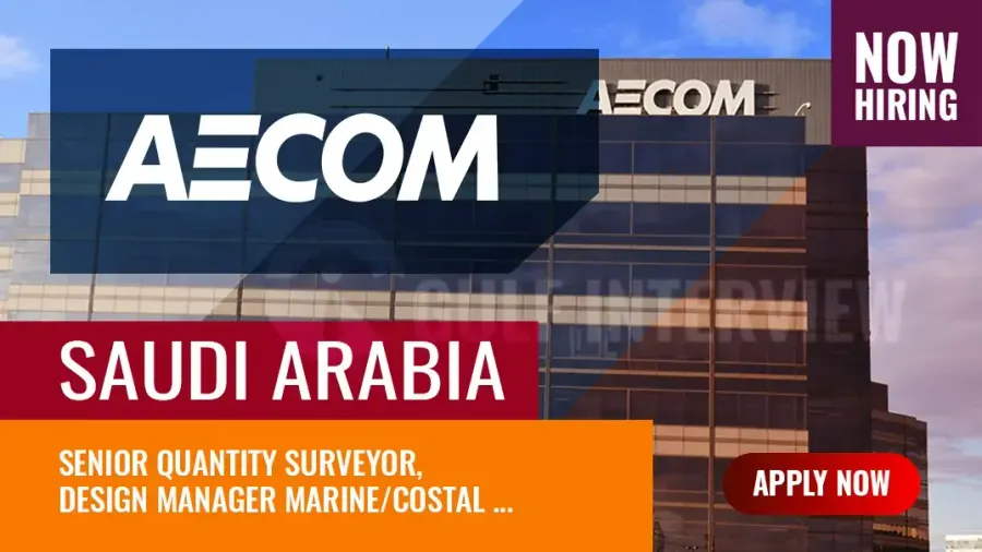 AECOM Saudi Jobs, Vacancies in Infrastructure Consulting Firm