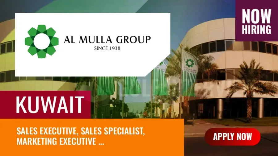 Al Mulla Group Job Vacancies: Hirings in Sales and Marketing