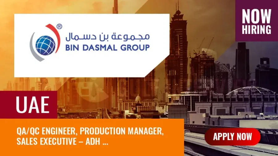 Bin Dasmal Group Jobs, Inviting Job Applications for Multiple Posts