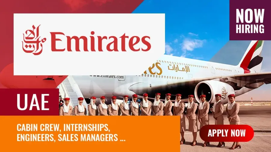 Emirates Aviation Jobs: Vacancies for Freshers and Experienced