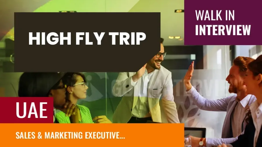 Sales & Marketing Executive Hiring – Dubai, Deira (Travel Industry)