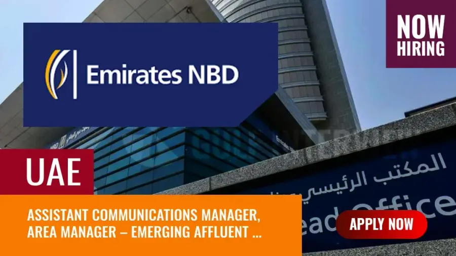 Emirates NBD Jobs UAE, New Vacancies in Banking Sector