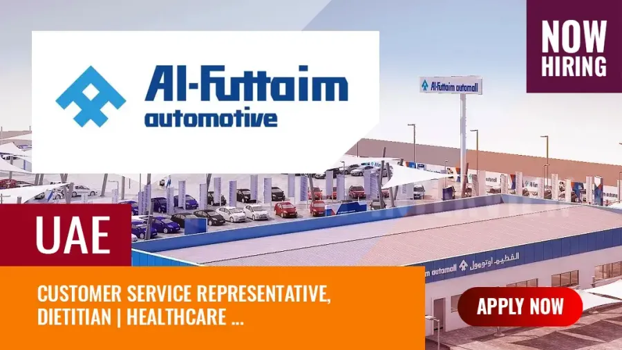 Al-Futtaim Automotive Job Vacancies UAE, Apply Now