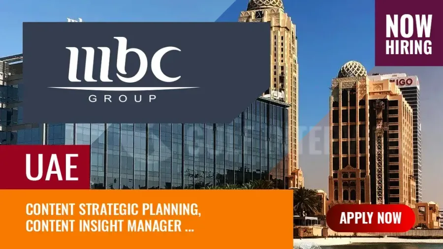 MBC Group Jobs, Media Broadcating Firm Inviting Applications