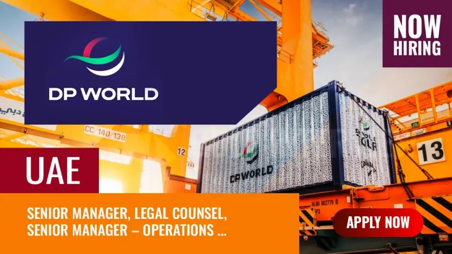 DP World UAE Vacancies, Multiple Vacancies for Engineers