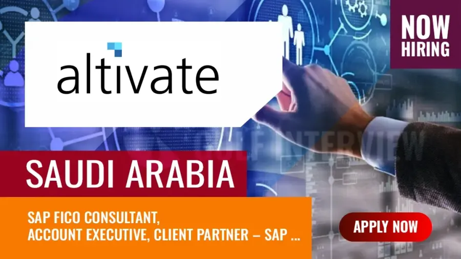 Altivate Jobs Saudi Arabia: Hiring Experienced Graduates