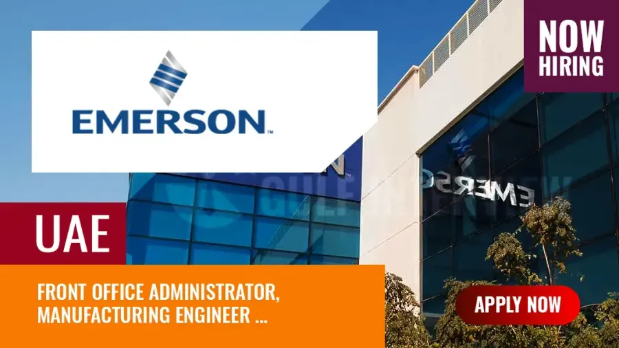 Emerson UAE Jobs, Industrial Machinery Manufacturing Firm