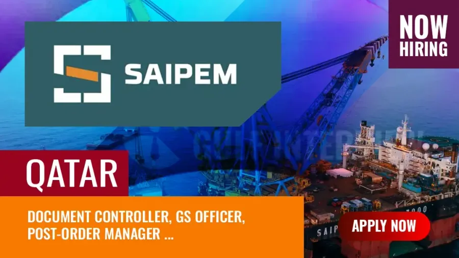 SAIPEM Vacancies Qatar: Apply for the 2024 In-demand Jobs