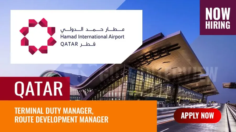 Hamad International Airport Jobs, Reported New Vacancies