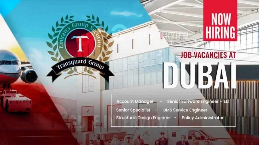 Transguard Jobs In Dubai Airport: Vacancies for Software Engineer, Account Manager, and more