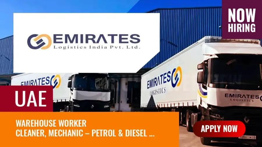 Emirates Logistics L.L.C Jobs, Multiple Vacancies in UAE