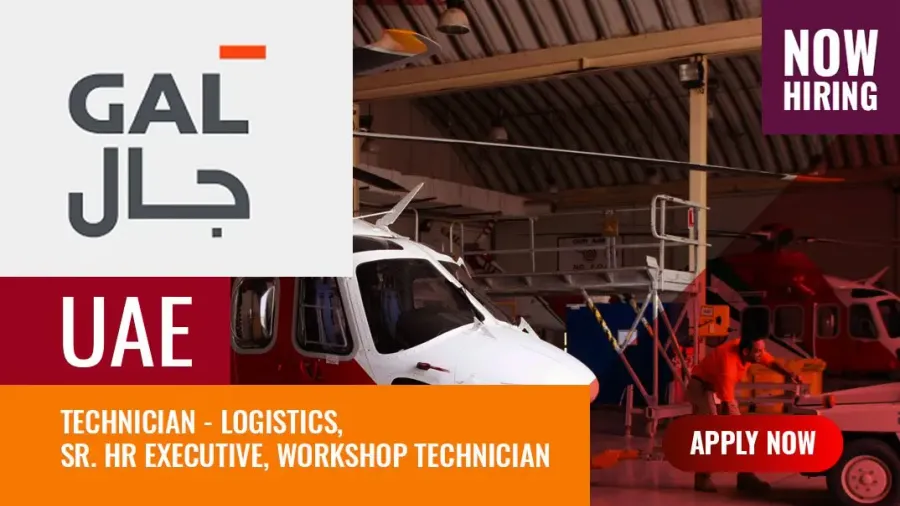 GAL Jobs UAE, Global Aerospace Logistics Job Vacancies 2024