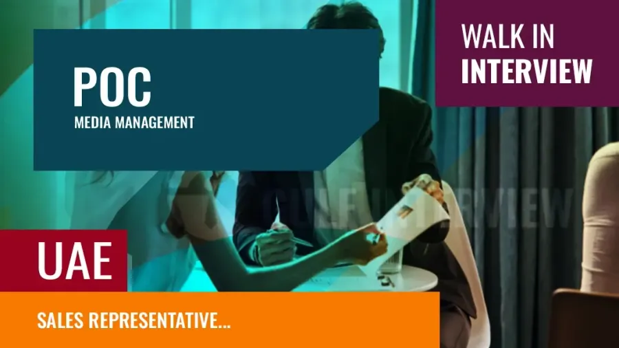 Hiring: Sales Representative in Dubai (Full-Time + Commission)