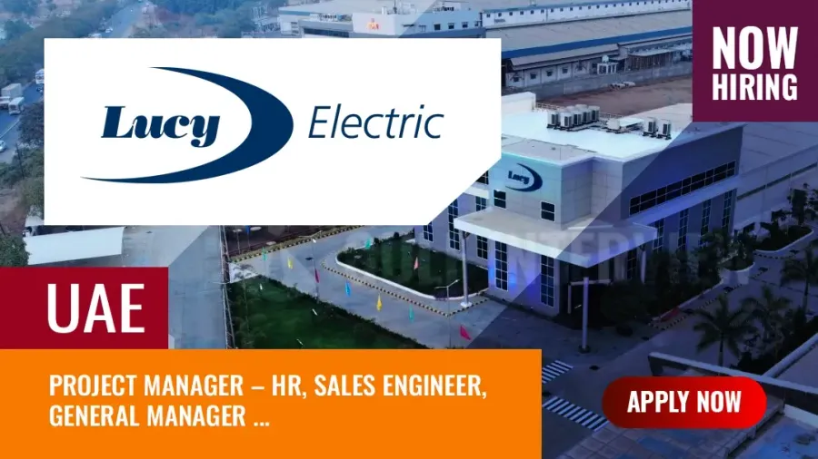 Lucy Electric Dubai Job Vacancies in Power Distribution Industry