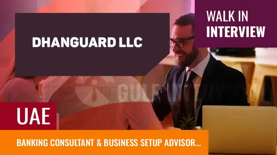 Banking Consultant & Business Setup Advisor Walk-In Interview