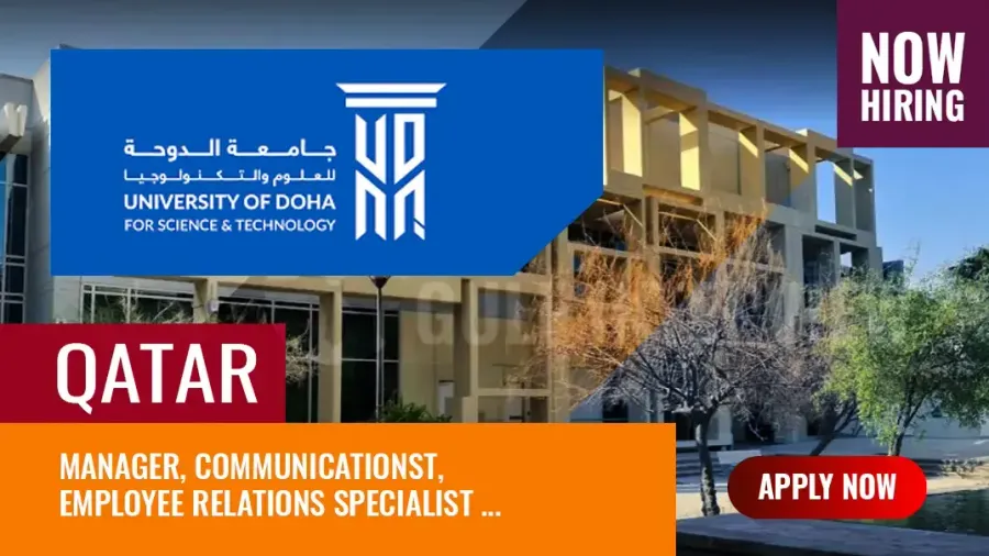 University of Doha Jobs, Hiring Analysts and Specialists in Qatar