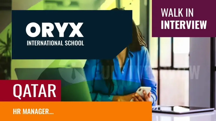 HR Manager Hiring – Oryx International School, Doha, Qatar