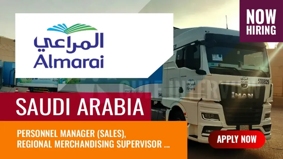 Almarai Saudi Vacancies, Submit Your Job Applications Now