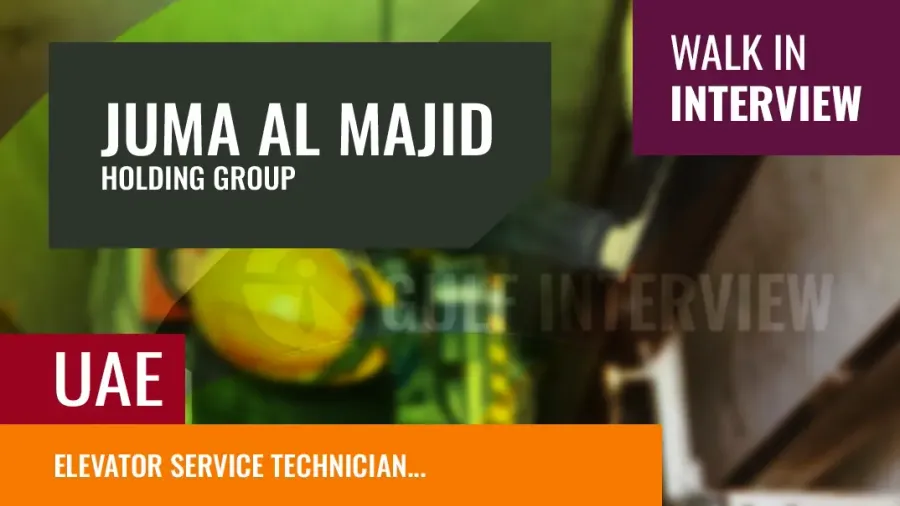 Elevator Service Technician Interview in Dubai – July 2025